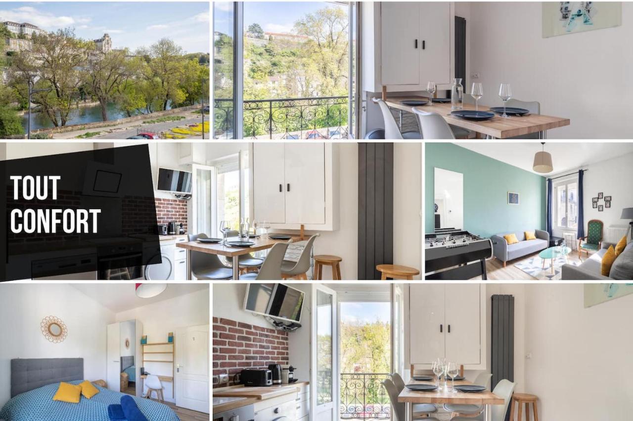 Superbe Appartement Dans Le Centre Historique Poitiers Luaran gambar